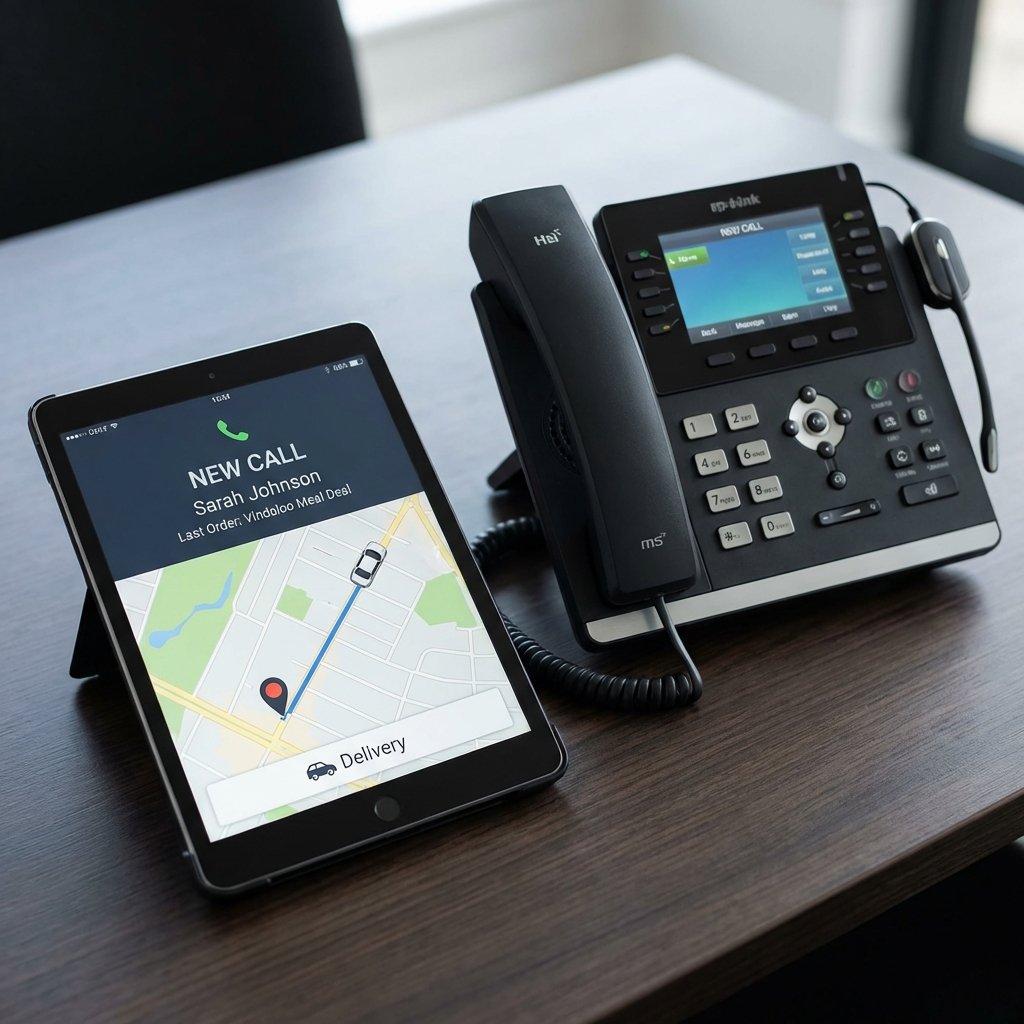 Caller ID and delivery management features