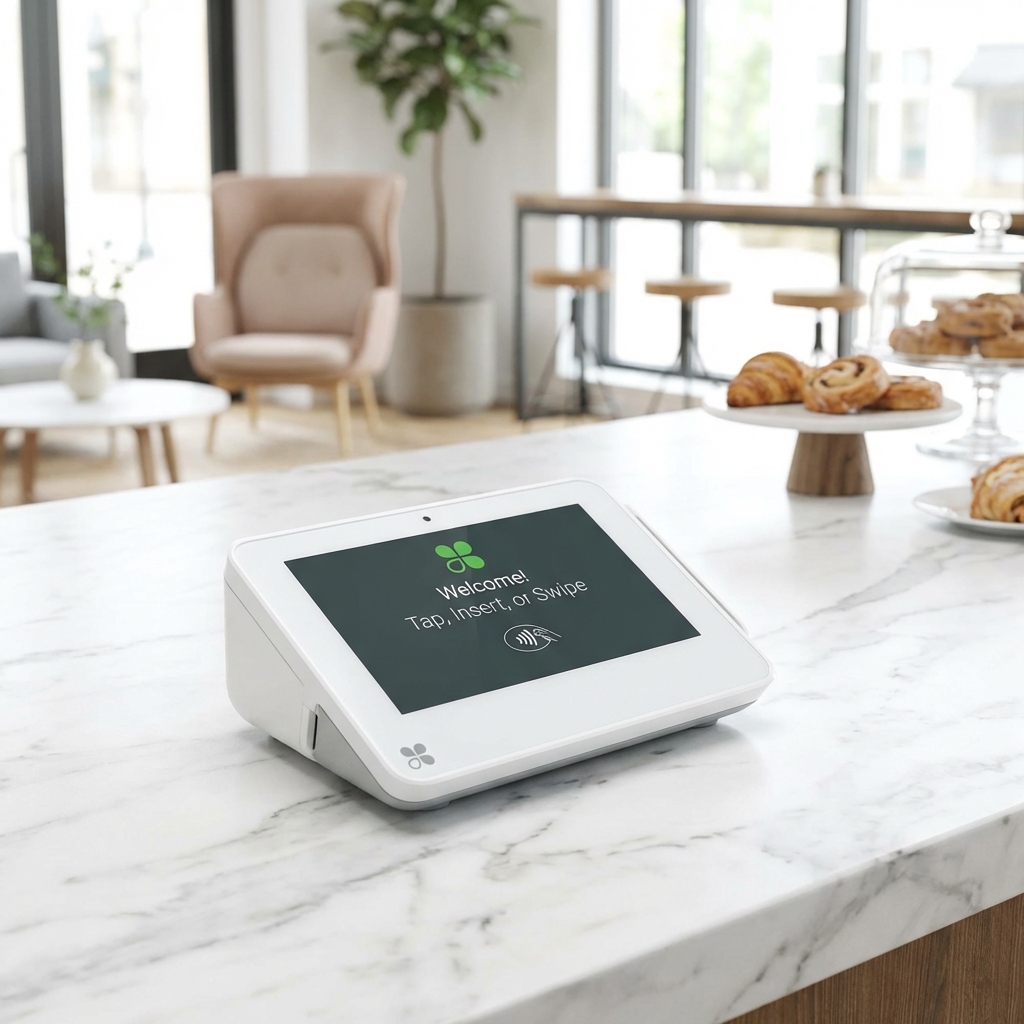 Clover Mini on a retail counter