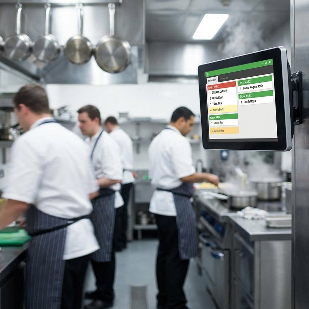 Kitchen Display System (KDS) for Indian dishes